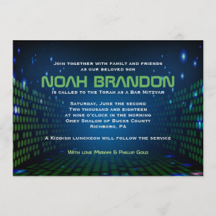 ENDLESS VIDEO GAMING Pub Mitzvah-inbjudan Inbjudningar