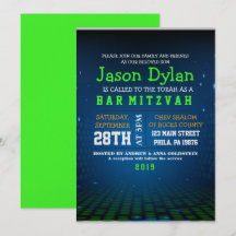 ENDLESS VIDEO GAMING Pub Mitzvah-inbjudan