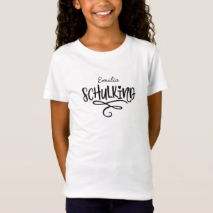 Endlich Schulkind Schultuete 1 Klasse Einschulung T Shirt