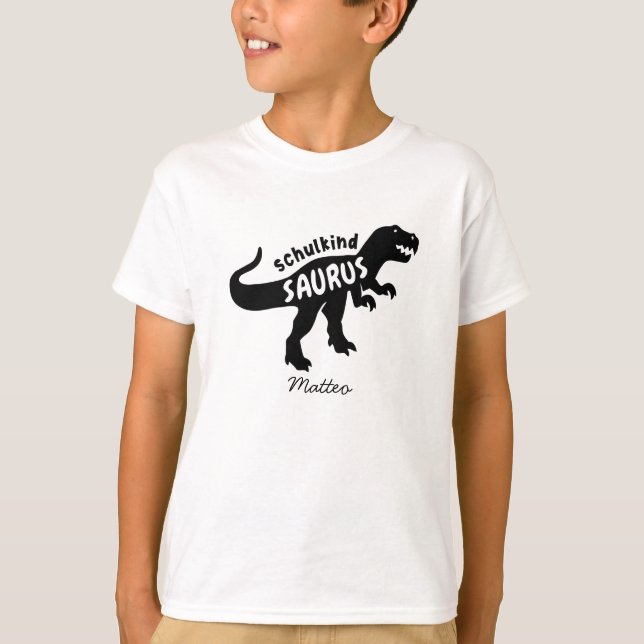 Endlich Schulkind Schultuete 1 Klasse Einschulung T Shirt (Framsida)