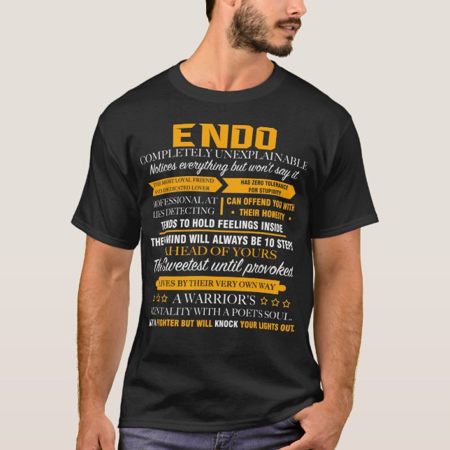 ENDO är fullständigt oförklarligt T Shirt (Framsida)