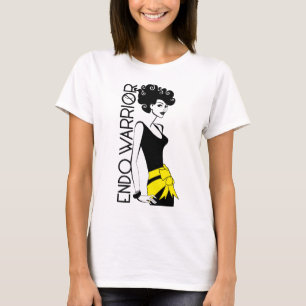 ENDO KRIGAREkvinna grundläggande T-tröja T-shirt