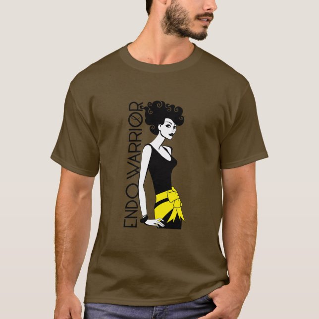 ENDO KRIGAREmanar grundläggande T-tröja för T Shirt (Framsida)