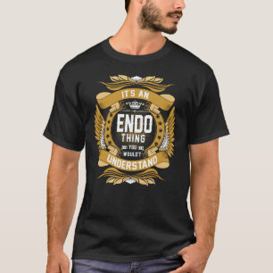 ENDO Namn, ENDO namn vapensköld T Shirt