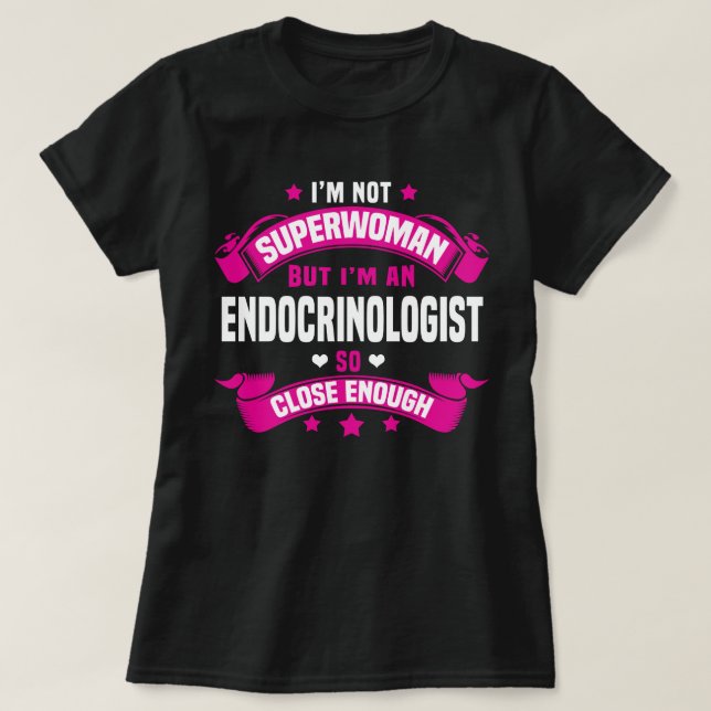 Endocrinolog T Shirt (Design framsida)