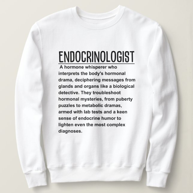 Endocrinolog T Shirt (Design framsida)