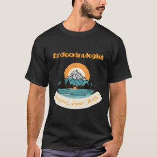 Endokrinolog läkarens prohormoner humor hälsa t shirt