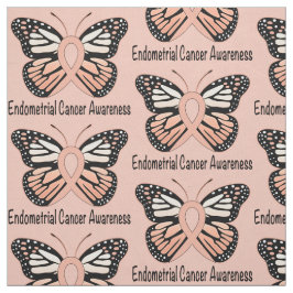 Endometrial band för cancerfjärilsmedvetenhet tyg