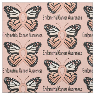Endometrial band för cancerfjärilsmedvetenhet tyg