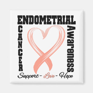Endometrial borstat hjärtaband för cancer magnet