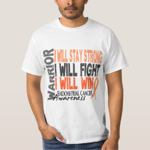 Endometrial cancerkrigare t shirt