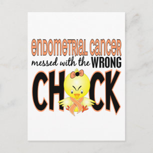 Endometrialcancer med fel Chick Vykort