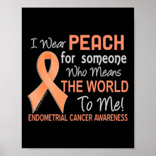 Endometricancer för någon som Elak världen till Poster