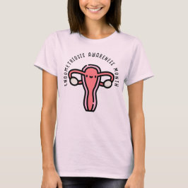 Endometrios Awareness Månad T Shirt