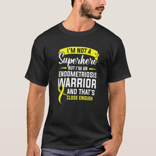 Endometrios Endo Survivor Close Warrior T Shirt (Framsida)
