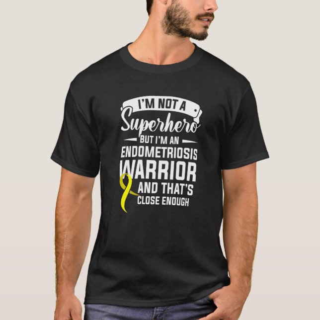 Endometrios Endo Survivor Close Warrior T Shirt (Framsida)