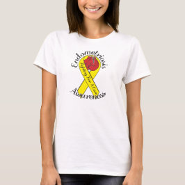 ENDOMETRIOS MEWARENESS Bella+Canvas-Longtärmaden T-shirt