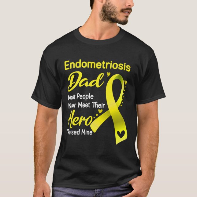Endometrios Pappa De flesta människor träffar aldr T Shirt (Framsida)
