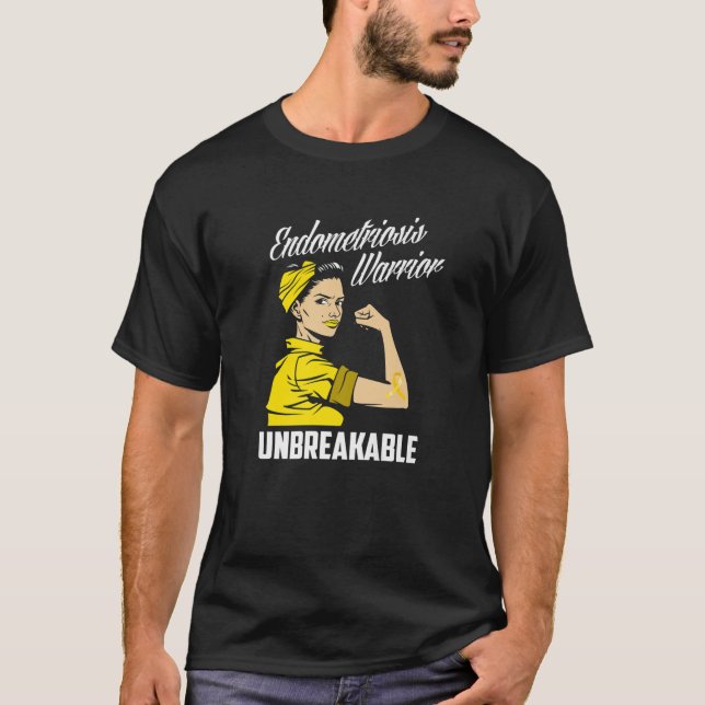 Endometrios Warrior, Endometriosis Aw T Shirt (Framsida)