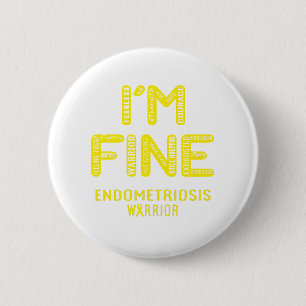Endometrios Warrior - jag är BRA Knapp