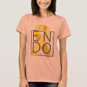 Endometriosis Awareness Slouchy Boykompis T-Shirt