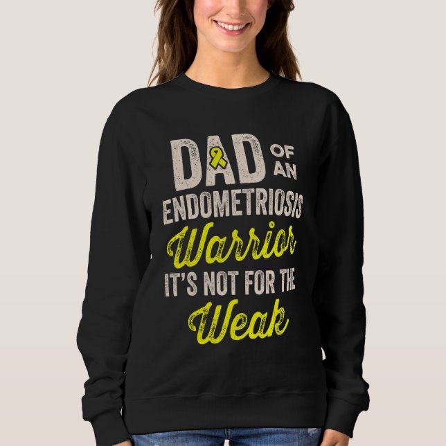 Endometriosis Endo Survivor Dad Warrior 2 T Shirt (Framsida)