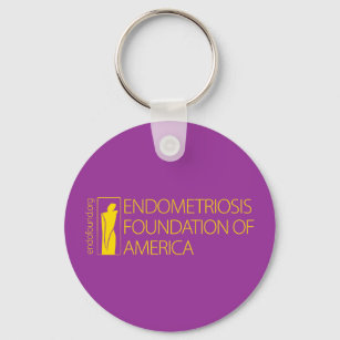 Endometriosis Foundation of America Nyckelring