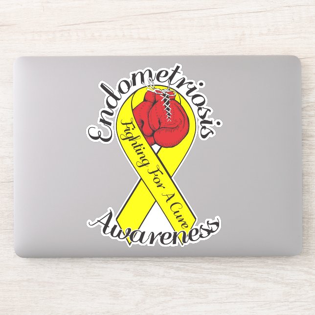ENDOMETRIOSIS MEWARENESS cut Vinyl Sticker Klistermärken (Dator)