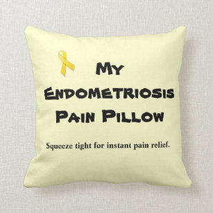 Endometriosis:  Smärta kudder Kudde