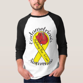 ENDOMETRIOSISMEDVETENHET 3/4 sleeveRaglanT-tröja T Shirt