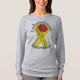 ENDOMETRIOSISMEDVETENHET Bella+Kanfasskjorta Tröja