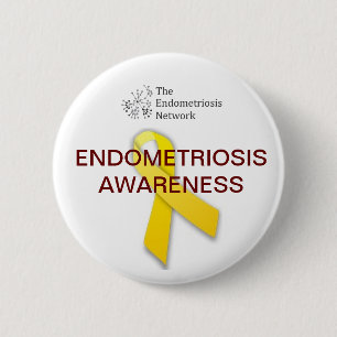 Endometriosismedvetenhet Knapp
