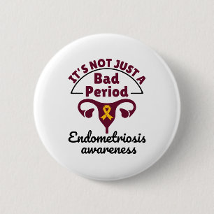 Endometriosmedvetenhet Det är inte bara en dålig Knapp