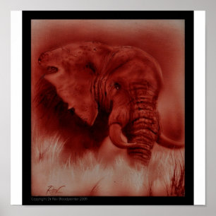 Endone elefant poster