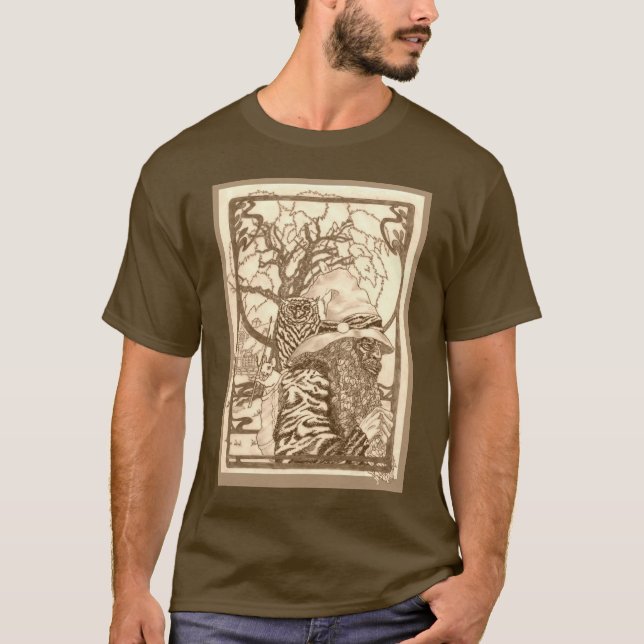 Endor trollkarlen t-shirt (Framsida)