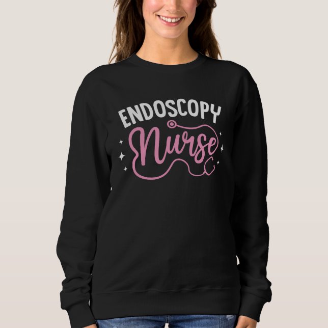 Endos Nurse Stethoscope Nurse Student Graduate Lov T Shirt (Framsida)