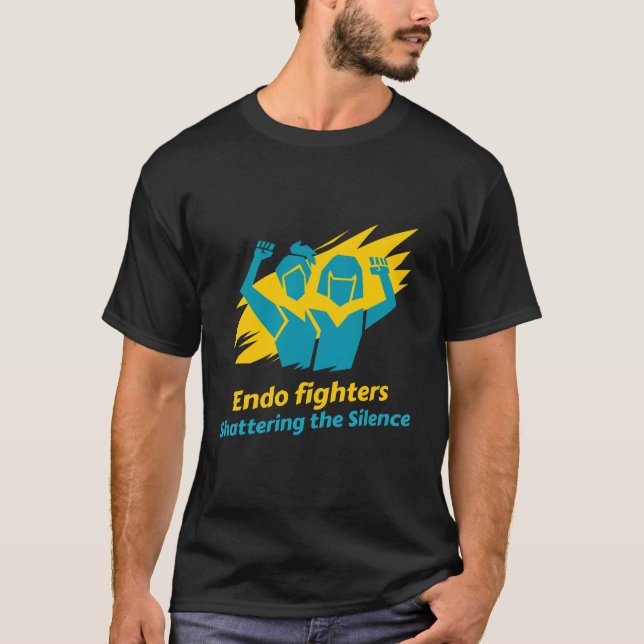 Endosoldater som krossar tystnaden t shirt (Framsida)