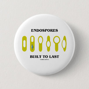 Endospores byggde för att vara (den bakterie- knapp