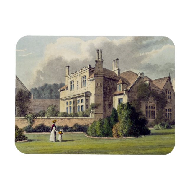 Endsleigh, från Ackermanns "Repository of Arts", Magnet (Horisontell)