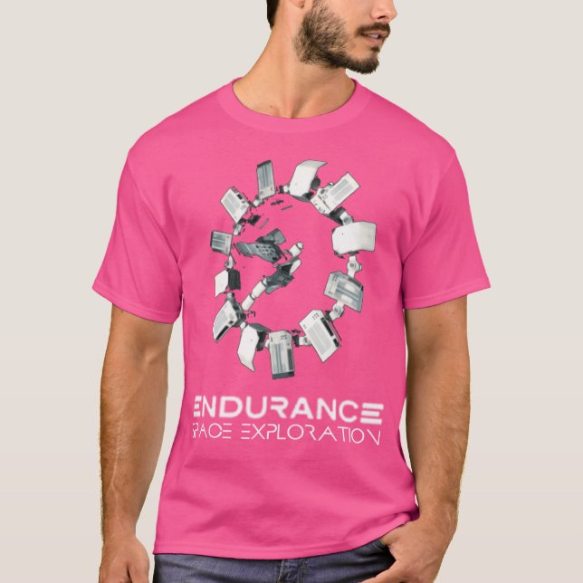 Endurance - Space Exploration T Shirt (Framsida)