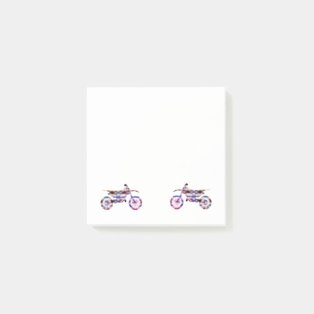 Endure Motocross motorcykel Post-it Block (Framsida)