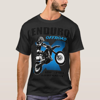 Enduro Etreme Offroad Motocross Tävla T Shirt