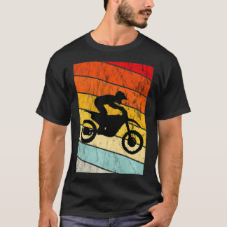 Enduro Motocross Dirt Bike Riders Vintage Retro T Shirt
