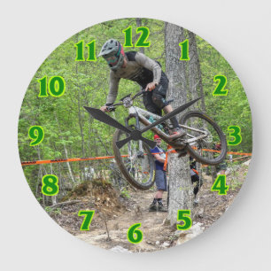 Enduro Mountain Bike Tävling Stor Klocka