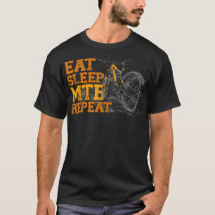 Enduro MTB Mountain Bike Riding Downhill Vintage E T Shirt
