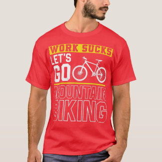 Enduro MTB Mountain Bike Riding Downhill Vintage W T Shirt