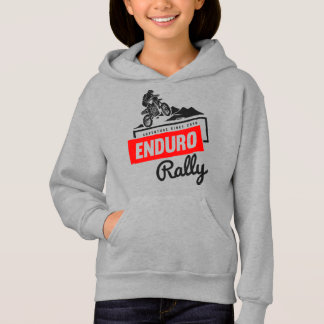 Enduro Rally Adventure Hoodie - Retro Dirt Bike  T Shirt