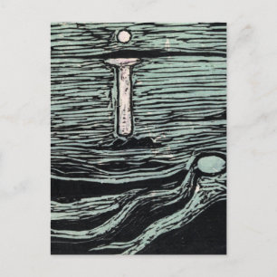 Endvard Munch Mystical Strand Vykort