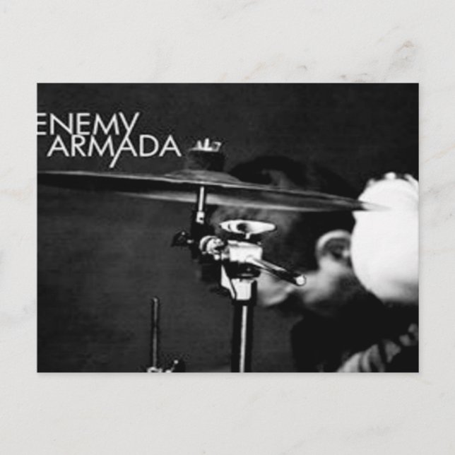 Enemy Armada Post Card - David Henry Black Vykort (Framsida)