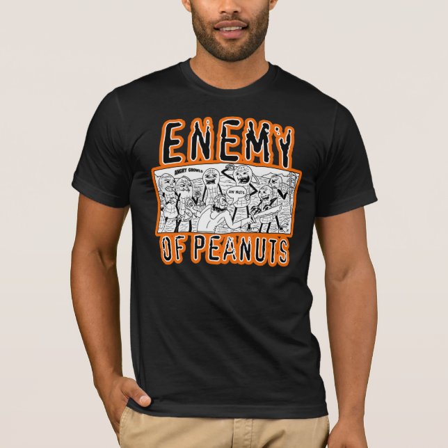 Enemy of Peanuts Panel T-Shirt (Framsida)